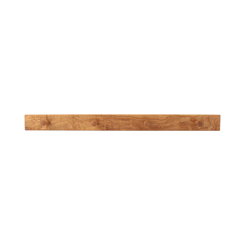 Oak peg rail (W960) shown on a white background.