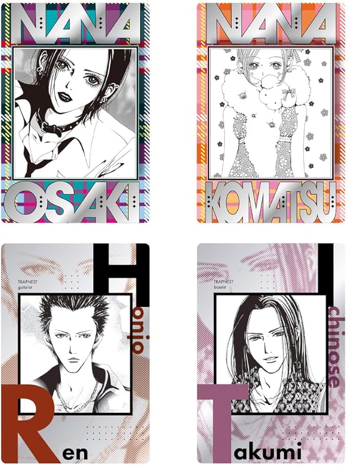 Product panel showing a manga-style black-and-white illustration of the character Osaki with the text 'NANA' and 'OSAKI'.