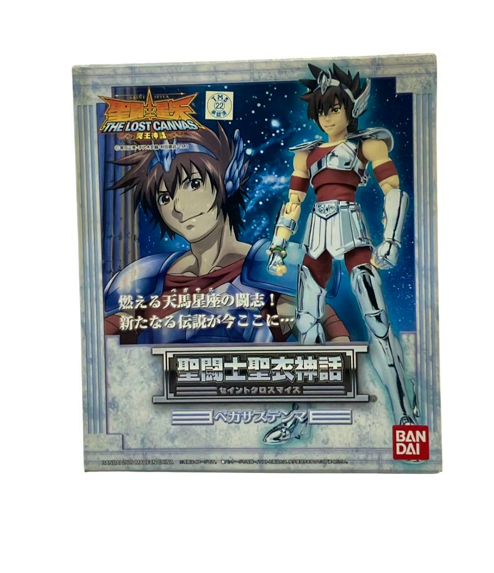 Front photo of the Bandai Saint Seiya Pegasus Tenma figure box showing the box artwork and the figure image.