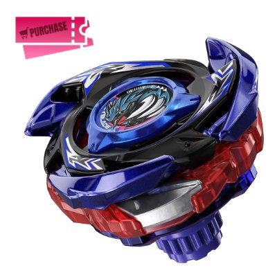 Blue BEYBLADE X CX-00 "Drake Brave" G4-70I metal coat booster top shown against a white background.