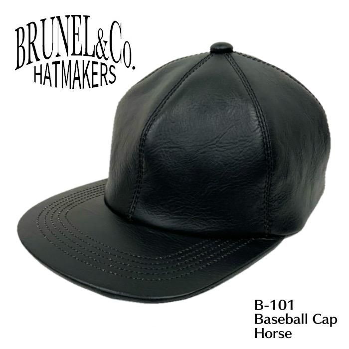 Black synthetic leather newsboy/baseball cap shown at a three‑quarter angle with stitched panels and a curved brim.