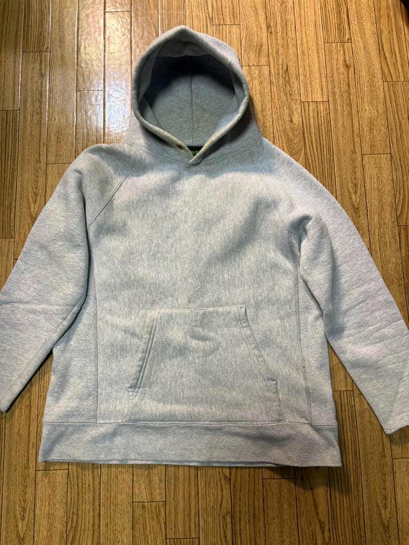 Gray CAMBER Special Edition cotton hoodie laid flat showing the front with hood and kangaroo pocket.
