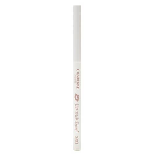 White CANMAKE Lip Trick Liner pencil (H01) photographed on a plain white background.