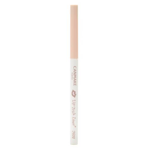 CANMAKE Lip Trick Liner H02 natural beige lip liner pencil on a white background.