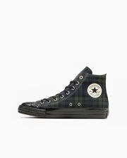 Single ALL STAR AGED CK HI black high-top canvas sneaker shown in side profile on a white background.