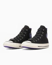 All Star Aged Hi / Anna Sui high-top canvas sneakers shown as a pair on a white background.