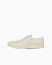 Side profile of a white LEATHER JACK PURCELL 1935 sneaker on a white background.