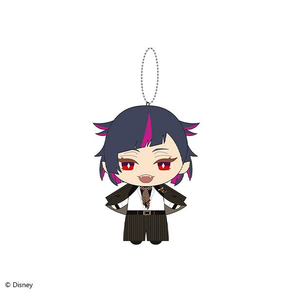 Front-view image of the Lilia Vanrouge mini mini plush keychain (La Bonbonniere ver.) on a white background.