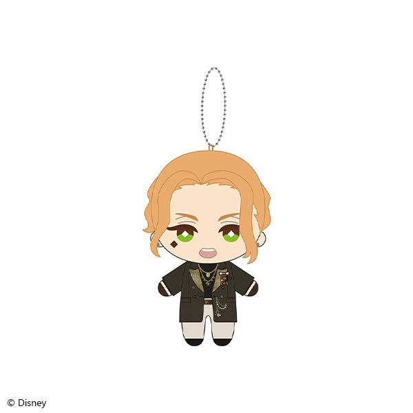 Front view of the La Bonbonnière mini mini plush keychain of Kate Diamond on a white background.