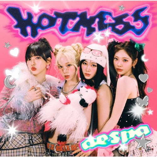 CD cover art showing four women posing against a pink background with the "Hot Mess" title.