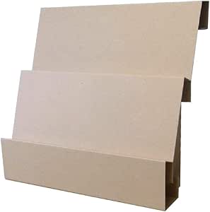 Two-tier cardboard display stand (Igarashi Pro G-14-001) photographed at a slight angle on a white background.