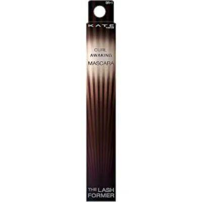 Packaged box of Kate BR-1 Carl Away King Mascara showing vertical brown gradient and product name.