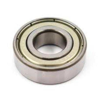 Close-up photo of a metal pilot/clutch release bearing on a white background.