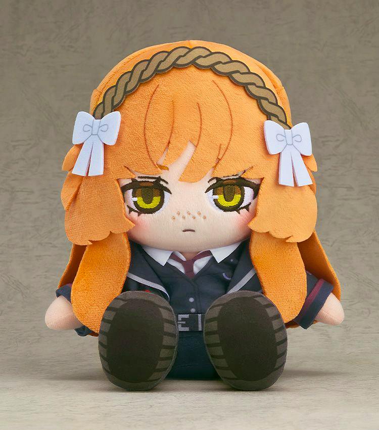 Front view of the Limbus Company イシュメール plush toy sitting on a neutral background.