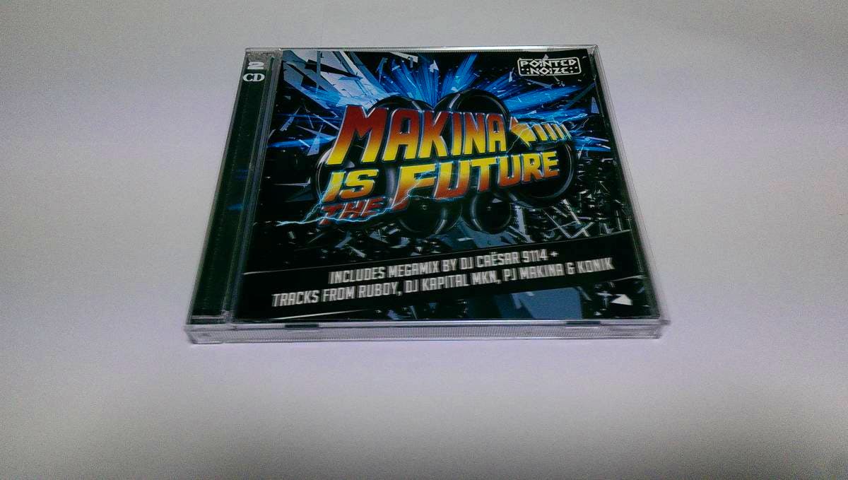 Front of the Makina Is The Future CD jewel case showing the cover art and title.
