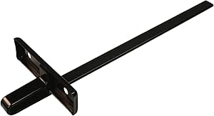 Black Makita parallel ruler accessory for a power saw shown on a white background.