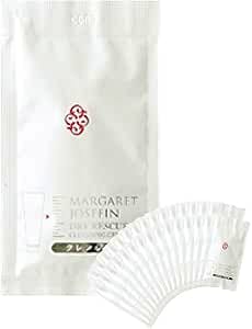 A larger white pouch of Margaret Josephin MJ Dry Rescue Cleansing Gel with multiple individually wrapped 0.1 oz (3 g) sachets fanned in front.