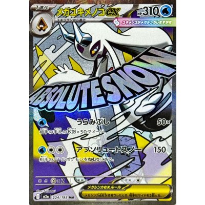Front of a Japanese trading card showing the card artwork, name, HP, and attack text.