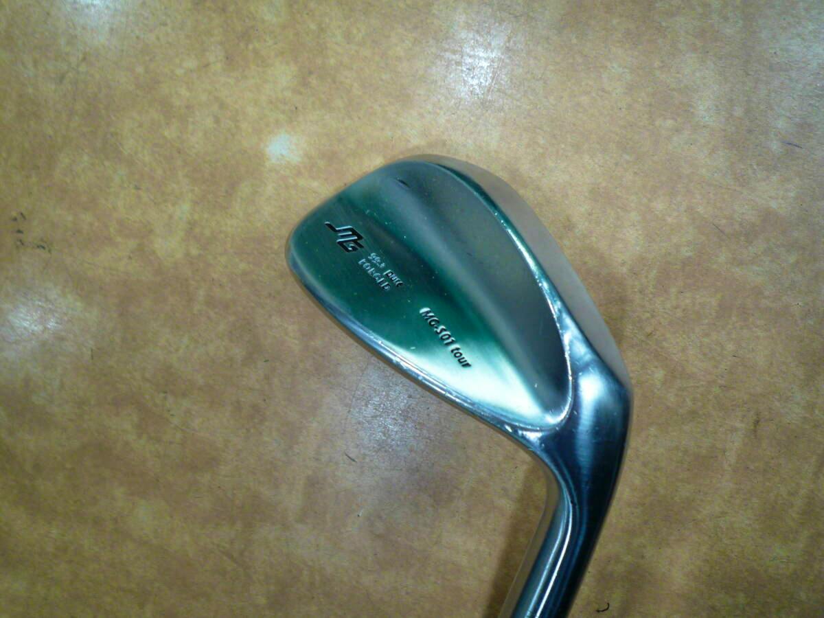 Close-up photo of the Miura MG-S01 wedge head showing the back and hosel.