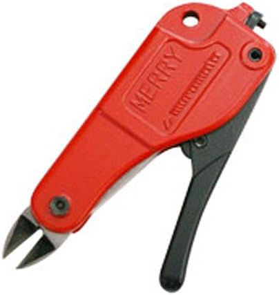 Red Merry CN5-50 cassette nipper with black handle and visible cutting jaws.