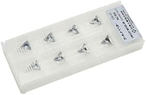 A plastic tray showing multiple triangular Circuit Beveler CB-01 chips in blister packaging.