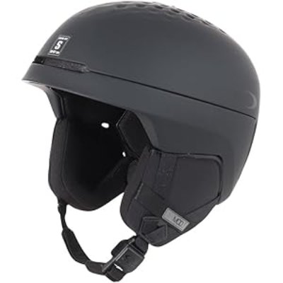 Side-profile photo of an Oakley MOD3 ASIAN FIT snow helmet in black.