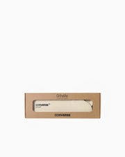 Packaged OrthoLite cup insole visible through a rectangular window in a cardboard box.
