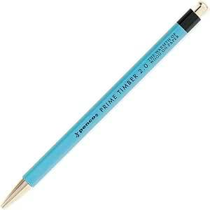 A blue Penco Prime Timberu mechanical pencil shown on a white background.
