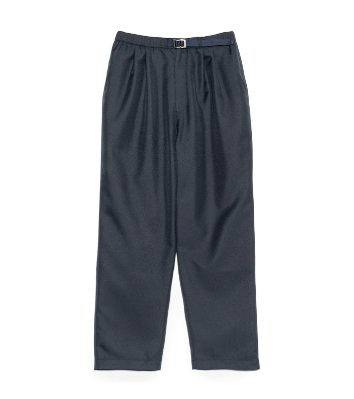 Front view of the polyester twill club pants on a white background.