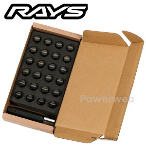 Open cardboard box showing black locknuts arranged in foam and a socket tool.