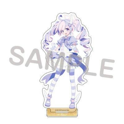 Acrylic stand showing the character from the product title standing on a rectangular base, with a 'SAMPLE' watermark.