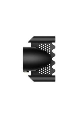 Image of the Smooth Tool showing a black piece with perforated and serrated sections on a white background.