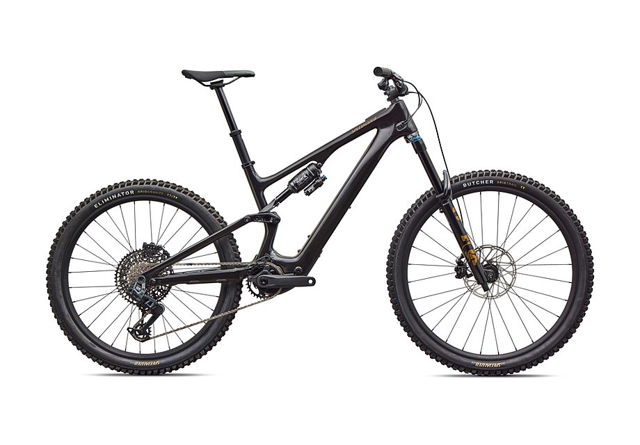 Side view of the LEVO SL EXPERT bicycle on a white background.