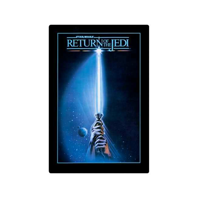 Photocard showing the Return of the Jedi cover artwork with a hand holding a lightsaber and the title "Return of the Jedi".