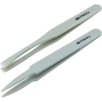 Two Takagi TZ-70 fiber tweezers (set of 2) shown on a white background.
