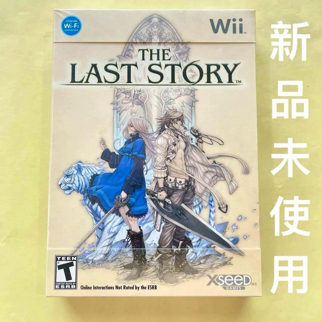 Front of The Last Story Wii game box showing the cover artwork, Wii logo, XSEED logo, and ESRB Teen rating.