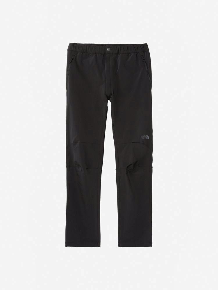 Front view of the men's Alpine Light pants laid flat on a white background.