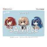 Cover-style promotional image for the comic showing three chibi characters with a 'SAMPLE' watermark.