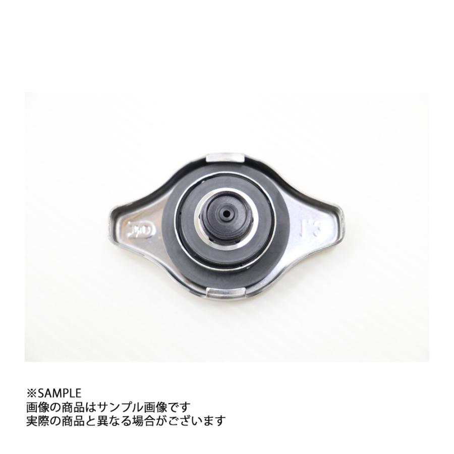 Top-down photo of the TRD radiator cap (N-Type) on a white background.