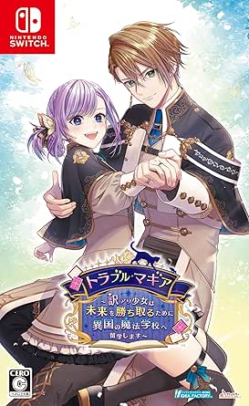 Nintendo Switch game cover art showing two illustrated characters and the game's Japanese title.