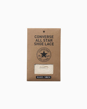 Branded cardboard package containing a waxed shoe lace visible through a small window.