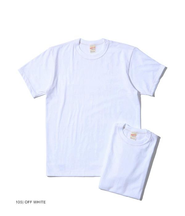 Off-white Whitesville men's 2-pack T-shirts, one laid flat and one folded, on a white background.