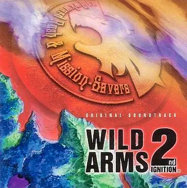 Cover art for the Wild Arms 2nd Ignition original soundtrack CD showing the title text over a colorful abstract background.