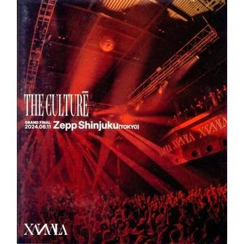 Blu-ray cover art showing a red-lit concert venue crowd and stage with "THE CULTURE Zepp Shinjuku" text.