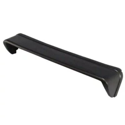 Black plastic YAC Navi Shade M VP-74 car dashboard tray shown on a white background.
