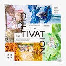 Front cover art of the CD album "CULTIVATION" showing four colorful abstract illustrations arranged in a grid with the title overlaid.